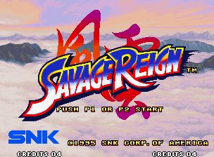 Savage Reign screenshot 3 for Neo Geo AES